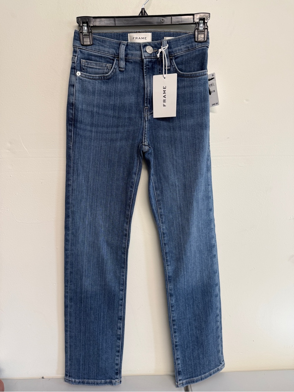 frame denim jeans Women Le High Straight Size 23